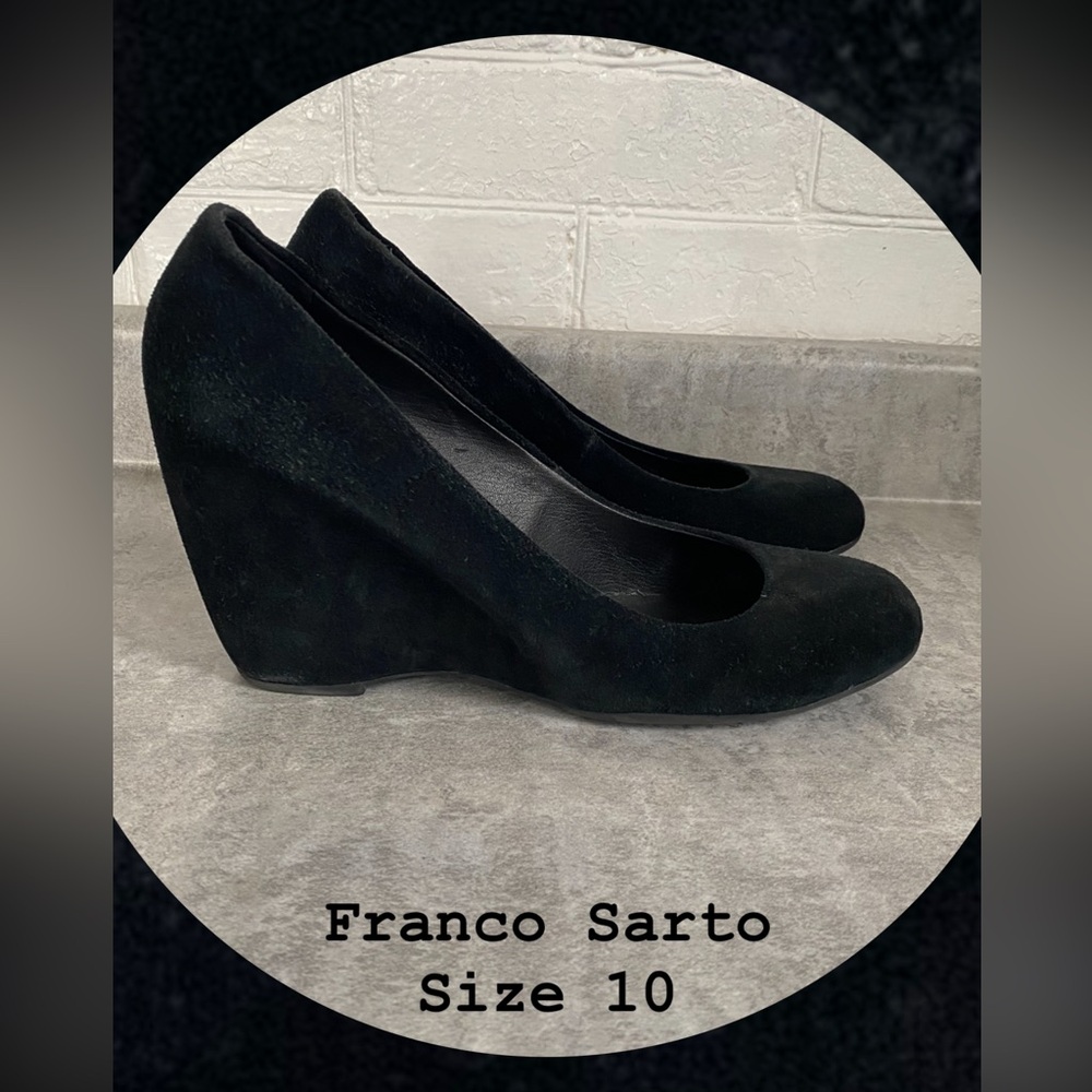 Franco Sarto wedge heels